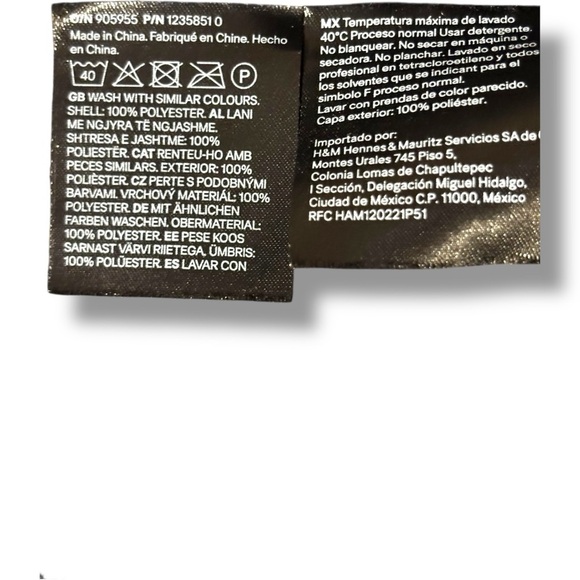 H&M Dark Navy Blue Pleated Fit and Flare High Waist Preppy Mini Skater Skirt - Picture 15 of 15